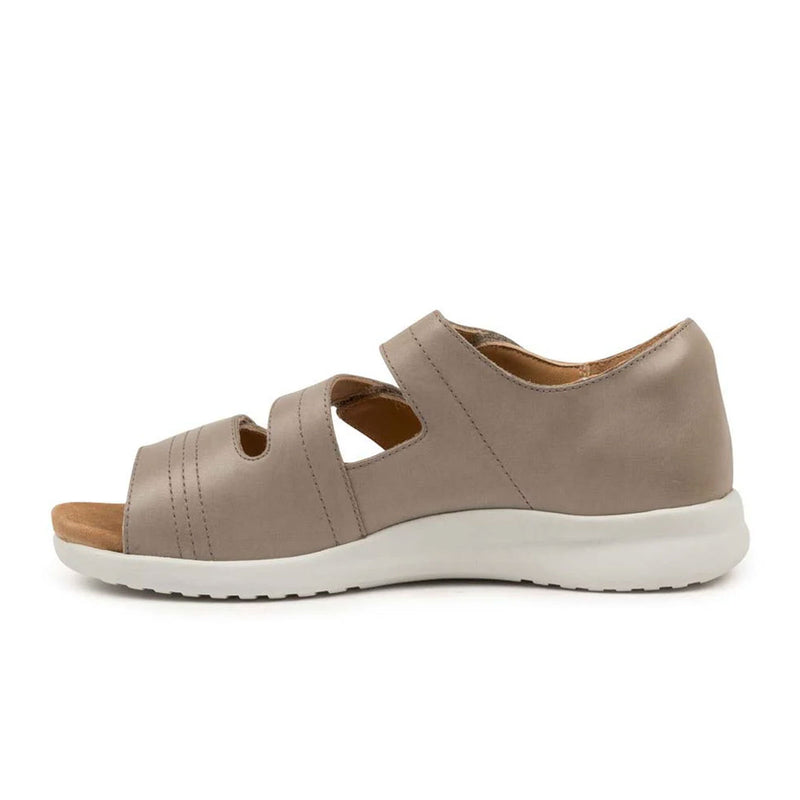 Ziera Bardot Wide Sandal (Women) - Misty/White Sole Sandal - Active - The Heel Shoe Fitters